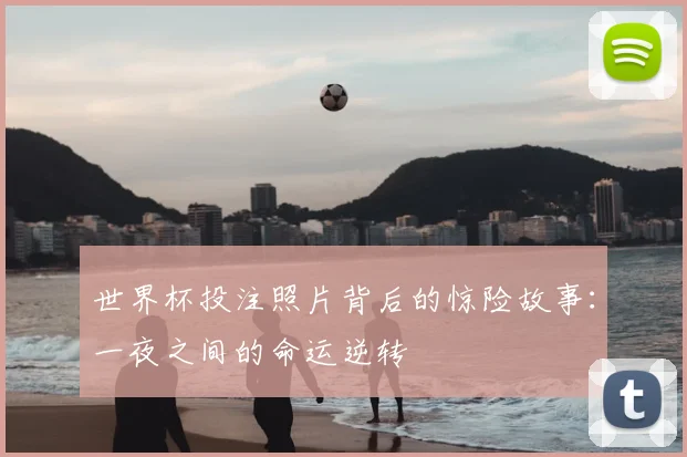世界杯投注照片背后的惊险故事：一夜之间的命运逆转
